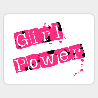 Letras  "Girl Power" Magnet